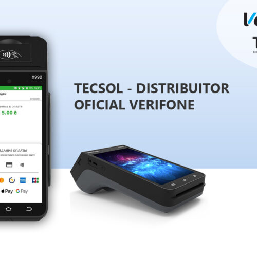 Tecsol – distribuitor oficial al echipamentului de plată Verifone